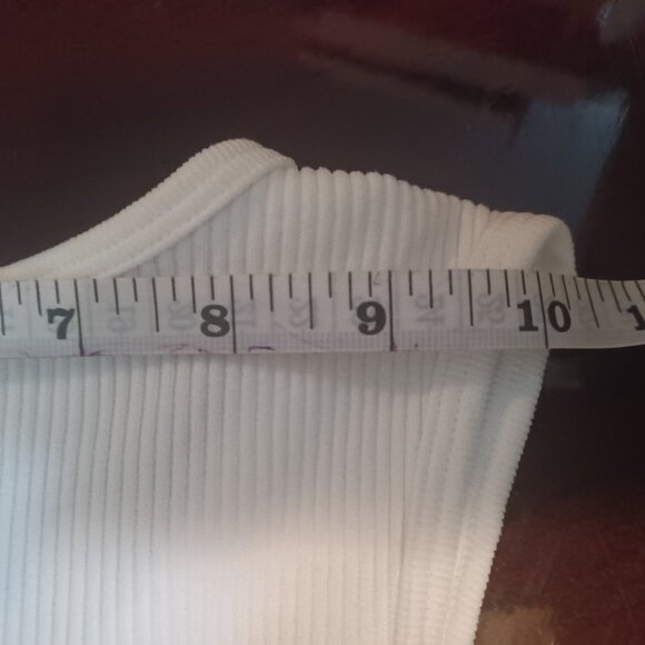 Vital Life Women’s Small White Activewear Top w/ Rhinestone Tassel Bling NWT - Picture 10 of 14